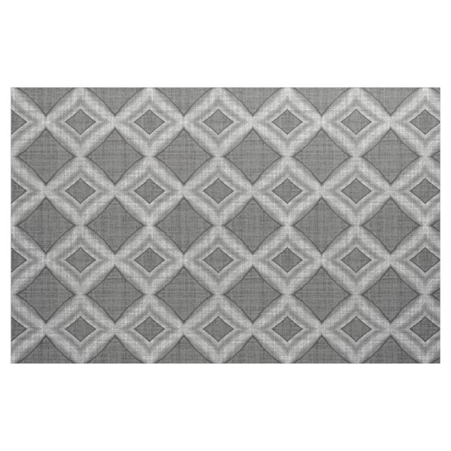 Chic Stylish Gray Imitate Batik Linen Squares Must Stoff (Fat Quarter (45,7 x 55,9 cm))