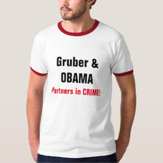 CHIC T-SHIRT_ "Gruber u. OBAMA " T-Shirt