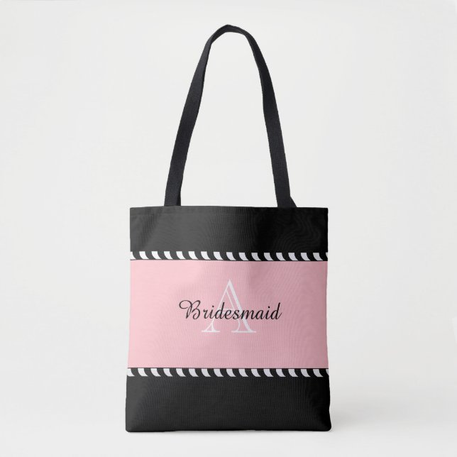 CHIC TASCHE_MODERNE WEDD BLUSH/SCHWARZ/WEISS (Vorderseite)