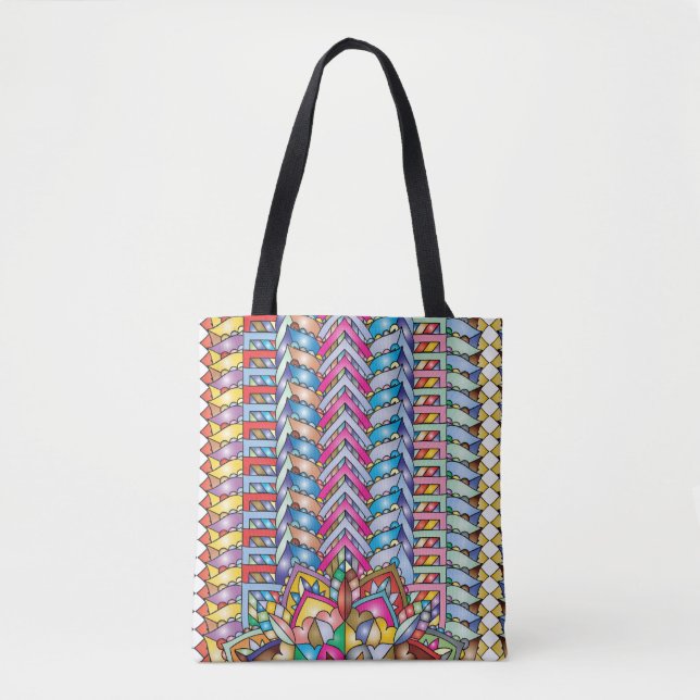 Chic-Tasche: Trending All-over-Printed Designs (Vorderseite)