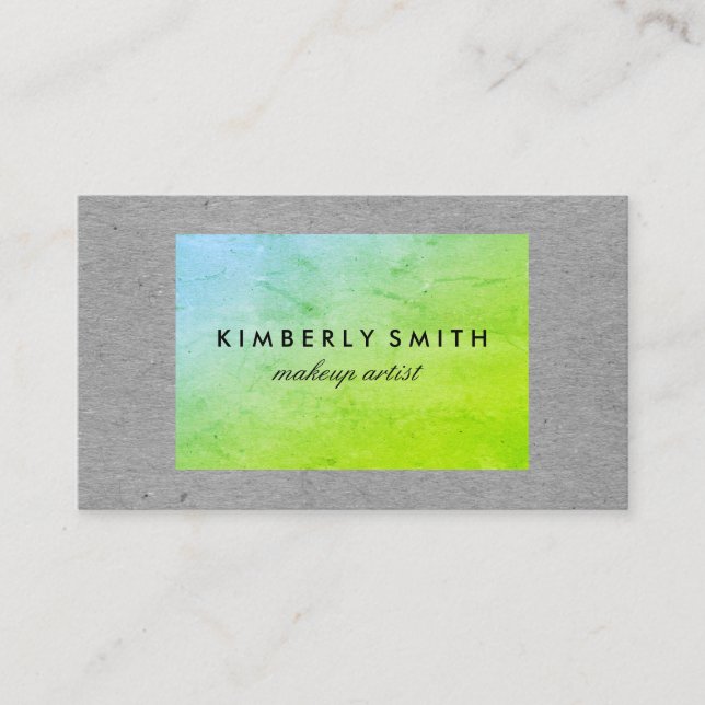 Chic Texture Visitenkarte (Vorderseite)