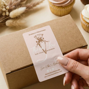 Chic Thank You Gebäck Spritzbeutel Bakery Bestellb