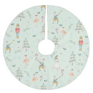 Chic The Nutcracker Weihnachtsballett Minze Green Polyester Weihnachtsbaumdecke