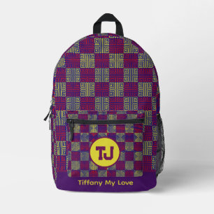 Chic Trauzeugen zurück zum Schuljugendrucksack Bedruckter Rucksack