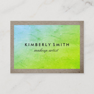 Chic Two Tone Textur Visitenkarte