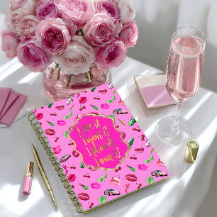 Chic und lustig Hot Pink & Green Glam “Ich sehe es Planer