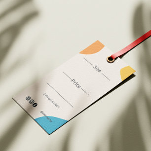 Chic und trendige Design-Produktverpackung Hang Ta