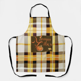 Chic und Trendy Herbstwochen Schürze