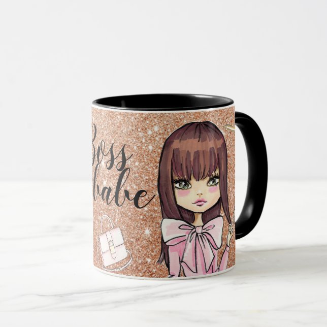 Chic und Wild Girl's Planner Tasse (VorderseiteRechts)