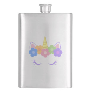 Chic Unicorn Flachmann