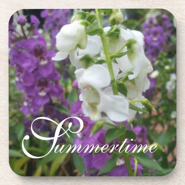 CHIC-UNTERSETZER SET_ " Sommerzeit" ANGELONIA Getränkeuntersetzer (Vorderseite)