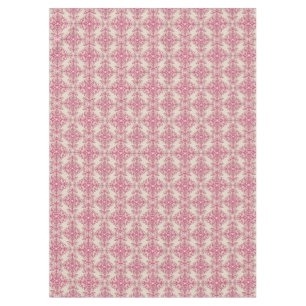 Chic Viktorianisch Style Floral Damask Muster Pink Tischdecke