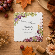 Chic Vino vor den Gelübden Brautparty-Geschenk