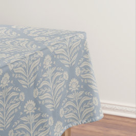 Chic Vintag Dusty Blue Damask Tischdecke