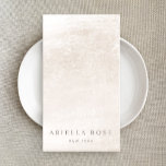 Chic Vintag Ivory White Marmor Visitenkarte<br><div class="desc">Das elegante Design der Visitenkarte mit dem Hintergrund aus weißem Marmor aus geschliffenem Elfenbein. Sieht phantastisch aufgerüstet aus,  um einen Perlkarton zu erhalten. Ein vielseitiges Design für kreative Profis und Unternehmer. Auch für Beauty-Salons,  Mode-Boutiquen,  Hochzeitsplaner,  Schmuckdesigner,  Stylist und vieles mehr.</div>