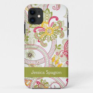 Chic vintage florales Wirbel-Paisley-iPhone-5-Case Case-Mate iPhone Hülle
