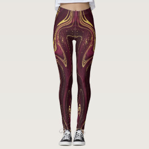 Chic Watercolor Design Best Leggings