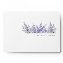 Chic Watercolor Lila Blume