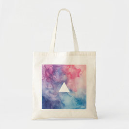 Chic Watercolor Print Tasche