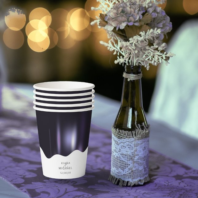 Chic Wedding BlackBerry ID695 Pappbecher (Von Creator hochgeladen)