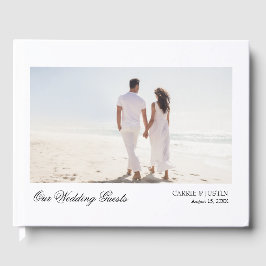 Chic Wedding Foto Guest Book Gästebuch