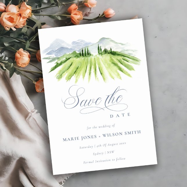 Chic Weinkeller Weinberg Save The Date (Von Creator hochgeladen)