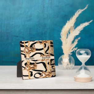 Chic Wild Unapologetic Luxuriöse Tagesgeschenke Gi Fotoplatte