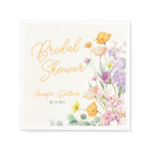 Chic Wildblume Script-Brautparty