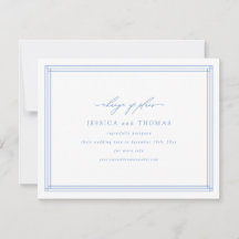 Chic Window Wedding Postponement Ändern Sie das Da