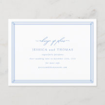 Chic Window Wedding Postponement Ändern Sie das Da