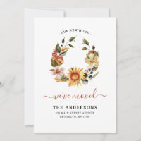 Chic Wir bewegen Herbst-Fall-Blumenbeschlag