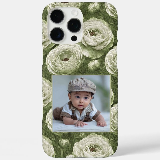 Chic Women Gift Ranunculus Custom  Case-Mate iPhone Hülle (Rückseite)