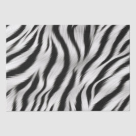 Chic Zebra Animal Print Brautparty Seidenpapier