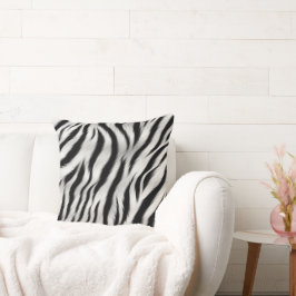 Chic Zebra Animal Print Wedding Kissen