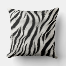 Chic Zebra Animal Print Wedding Kissen