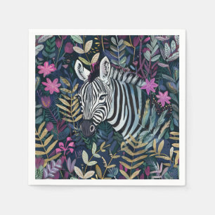 Chic Zebra Serviette