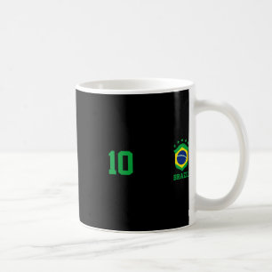 Chica Brasilien-Flagge Brasilianischer Stolz Fußba Kaffeetasse