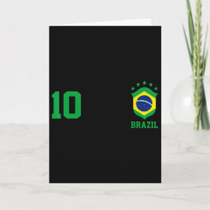 Chica Brasilien-Flagge Brasilianischer Stolz Fußba Karte