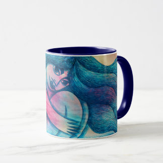 Chica disfrutando el momento 3 tasse