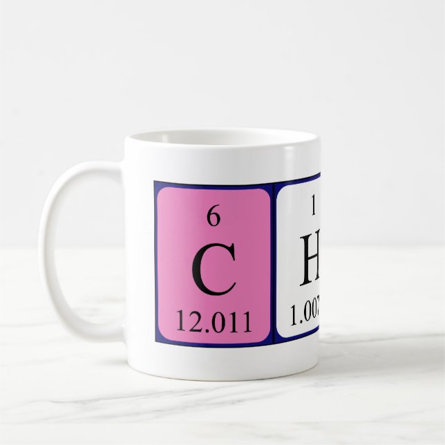 Chica Periodenname Tasse (Links)