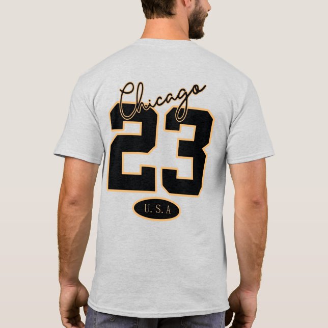 Chicago 23 USA Sports T - Shirt (Rückseite)