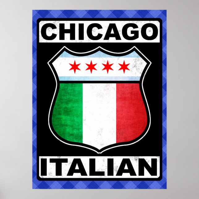 Chicago American Poster Print (Vorne)