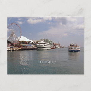 Chicago: An der Marine Postkarte
