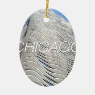 Chicago-Aqua-Turm Keramikornament