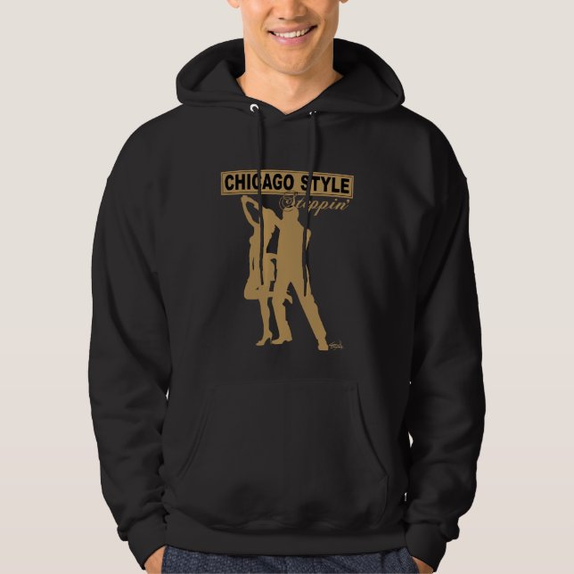 Chicago-Art Steppin Hoodie (Vorderseite)