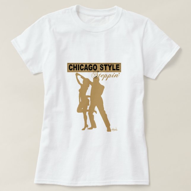 Chicago-Art Steppin T-Shirt (Design vorne)