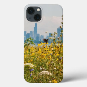 Chicago as seen from Montrose Harbor's bird Case-Mate iPhone Hülle