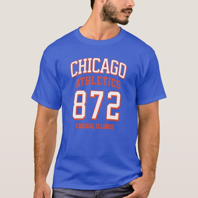 Chicago Athletics 872 Chicago3 T-Shirt (Vorderseite)