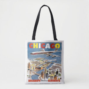 Chicago Barniff Airways Reisetasche vintage Tasche