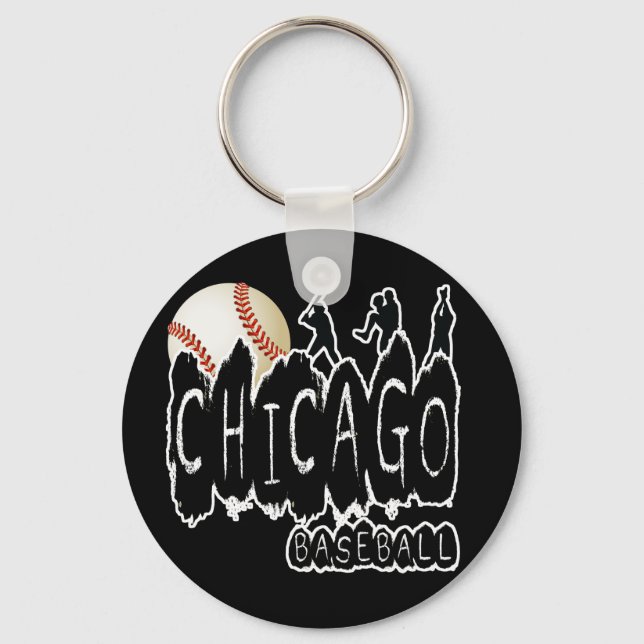 CHICAGO BASEBALL SCHLÜSSELANHÄNGER (Vorderseite)